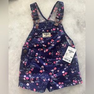 OshKosh Shorts overalls- new w tags